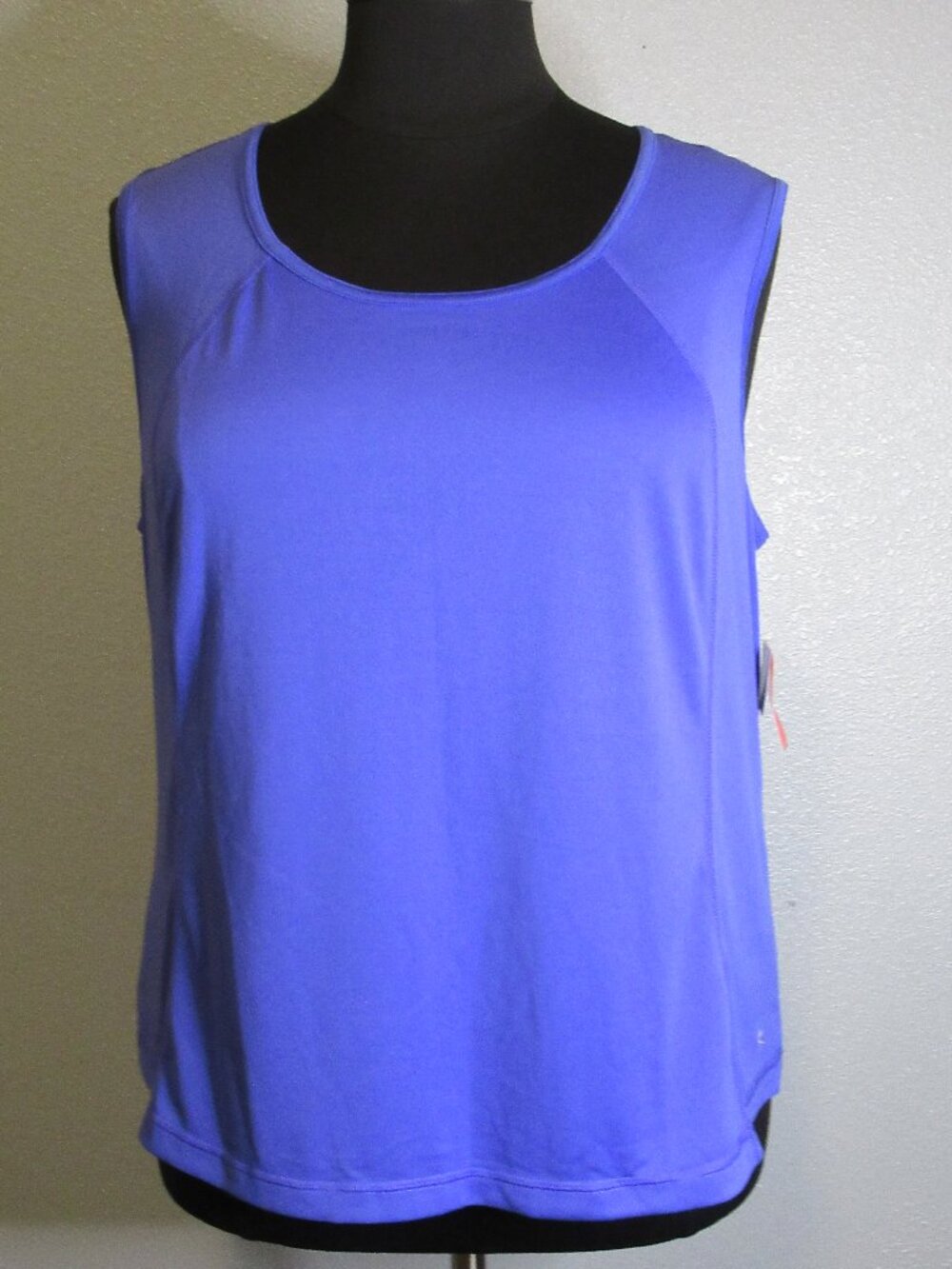 Royal Blue Workout Tank Top – Sleeveless Athletic Performance Top